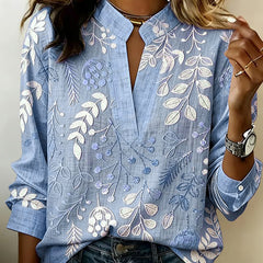 Botanical Print Blouse