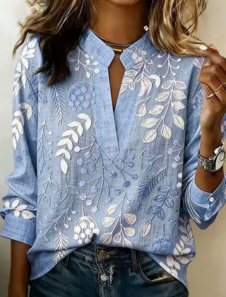 Botanical Print Blouse
