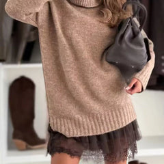 Turtleneck Oversized Sweater