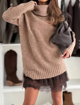 Turtleneck Oversized Sweater