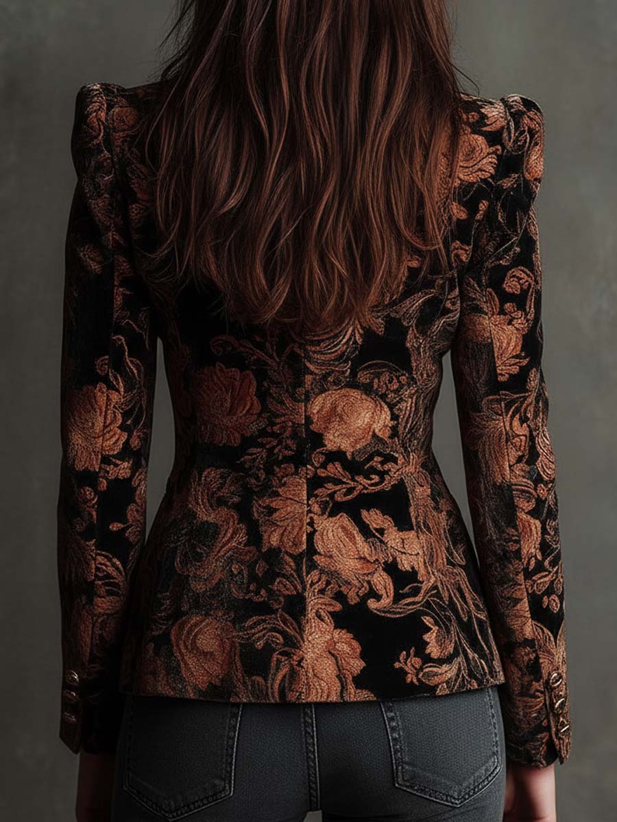 Floral Tailored Blazer