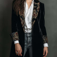 Ornate Longline Blazer