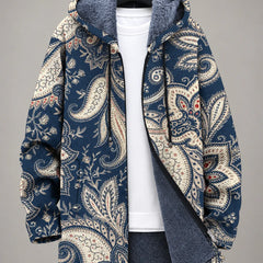 Botanical Sketch Hooded Jacket