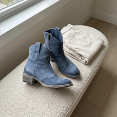 Comfort suede ankle boots
