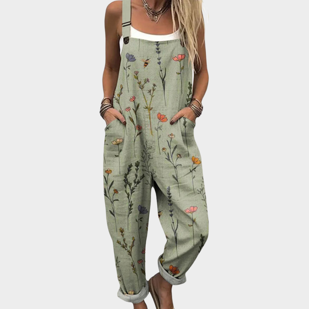 Aurelia | Patterned Overalls
