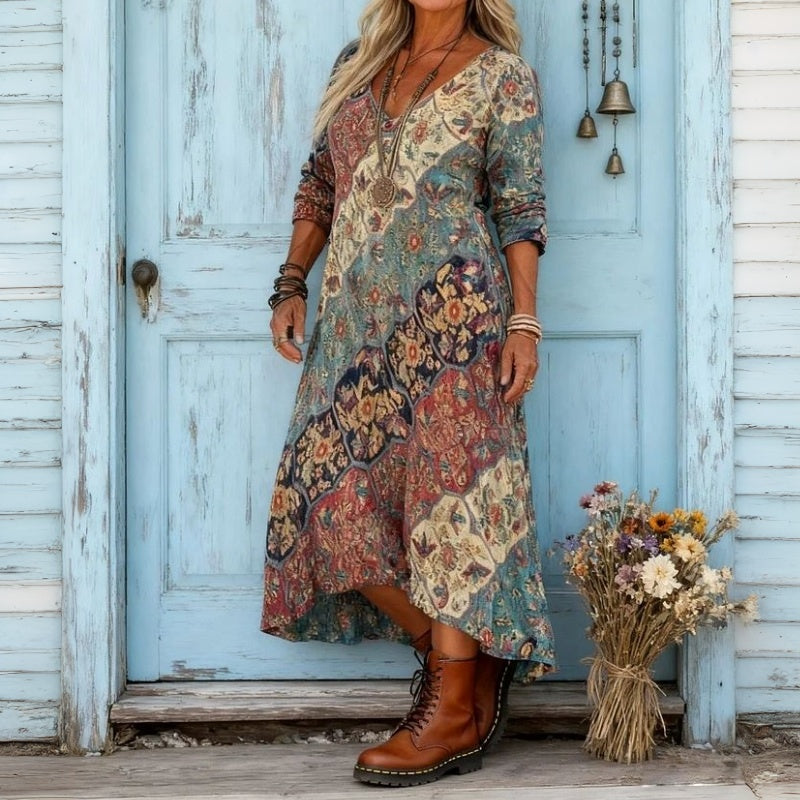 Feminine Flowy Relaxed Fit Dress