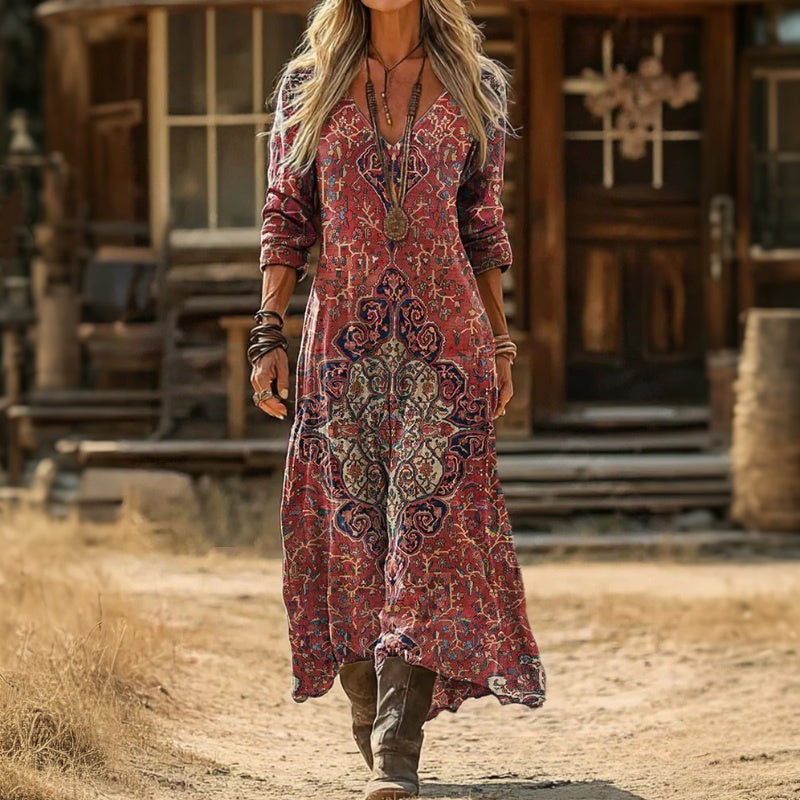 Lightweight Soft Draping Design Dress