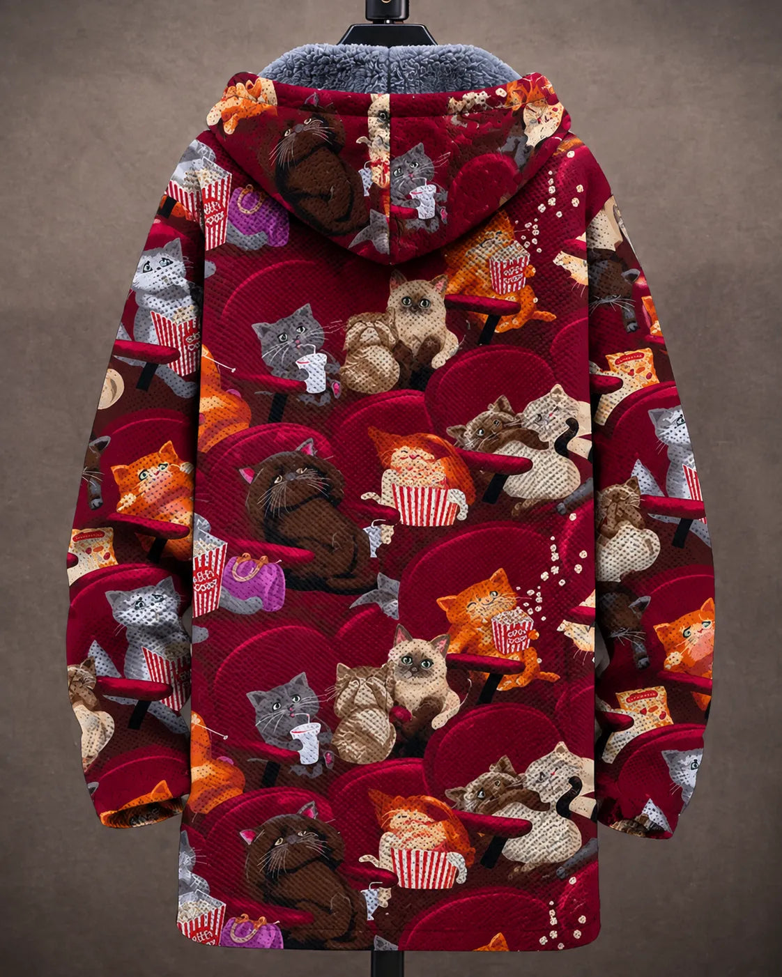 Cinema Cats Hooded Jacket