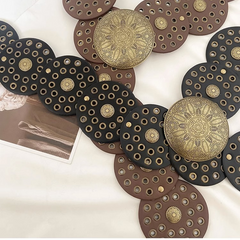 Boho Brown Women's Belt