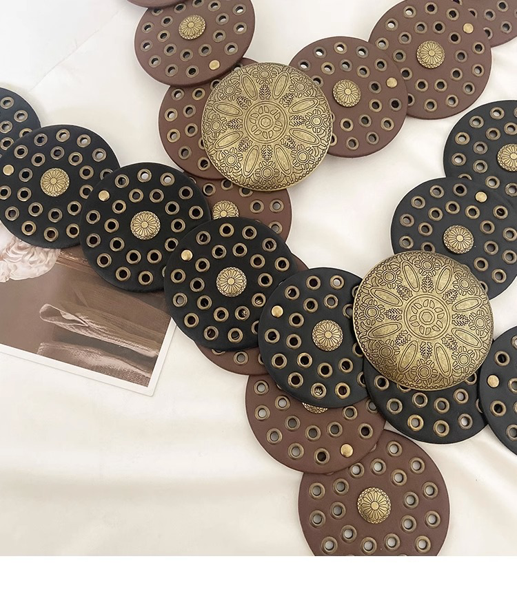 Boho Brown Women's Belt