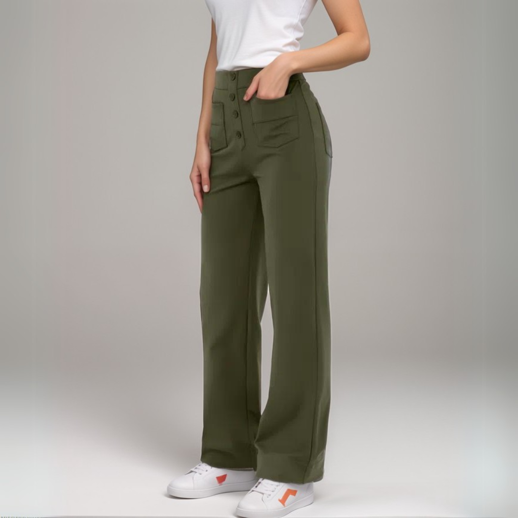 Anika | Stretch High-Waist Pants