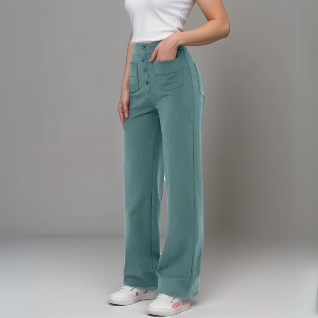 Anika | Stretch High-Waist Pants