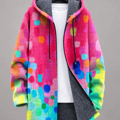 Confetti Bloom Hooded Jacket