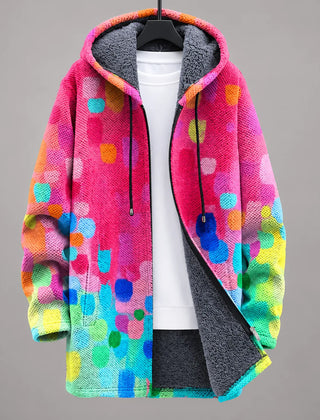 Confetti Bloom Hooded Jacket