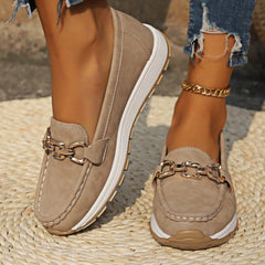 Orthopedic Flat Buckle Loafers