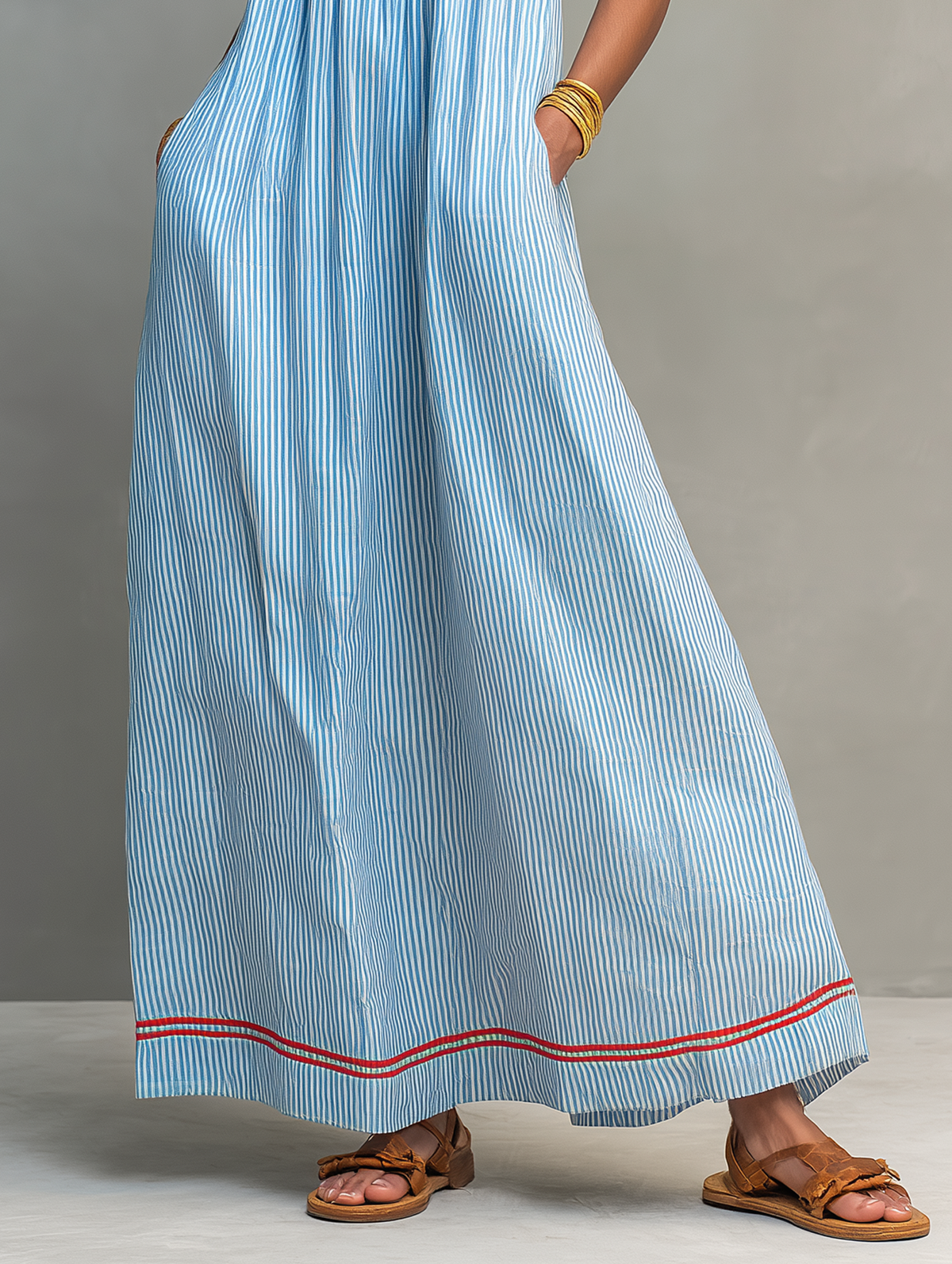 Striped Maxi Dress