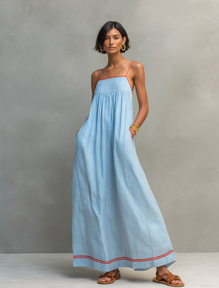 Striped Maxi Dress