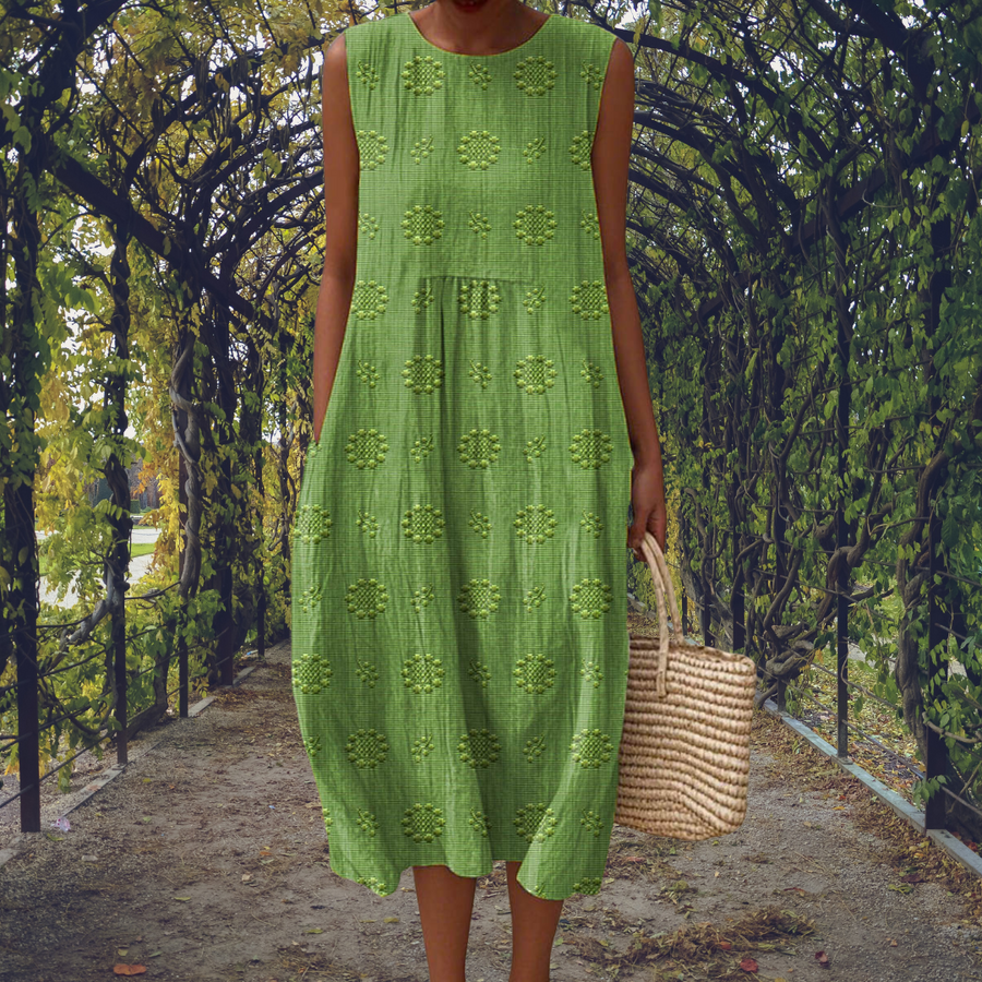 Katherine | Stylish Sleeveless Dress with Pockets