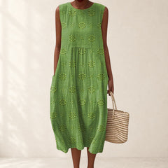 Elegant Dress with Pockets
