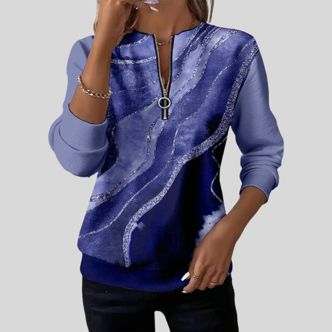 Vintage Print Sweatshirt