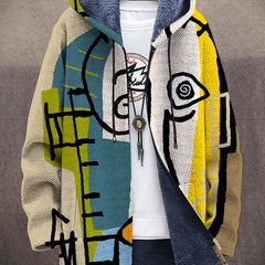 Luxurious Art-Inspired Hoodie