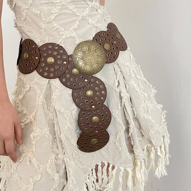 Boho Brown Women's Belt
