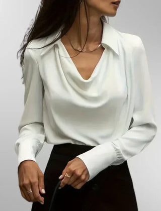 Elegant Satin Blouse