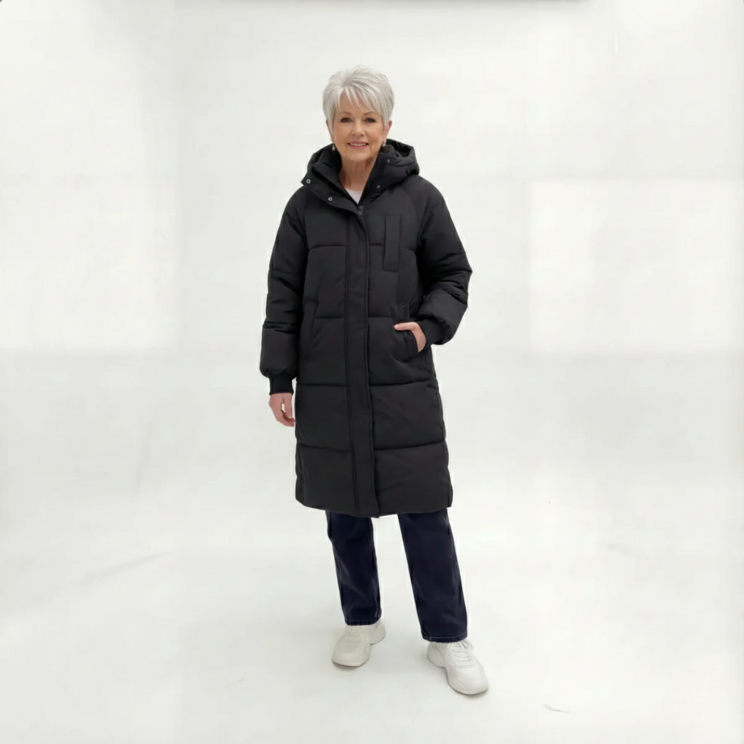 Classic Hooded Long Puffer Jacket