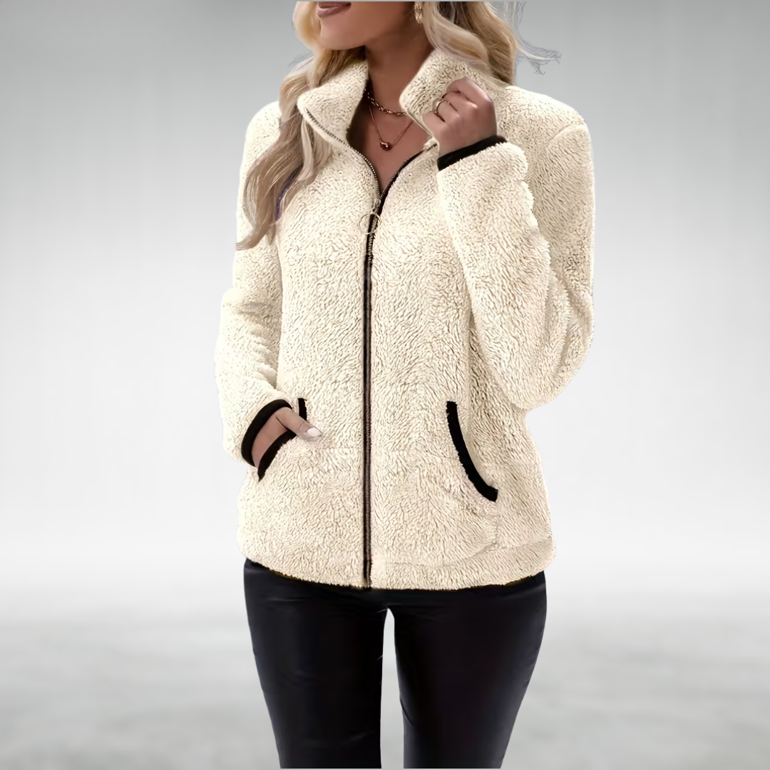 Soft-Touch Zip-Up Jacket
