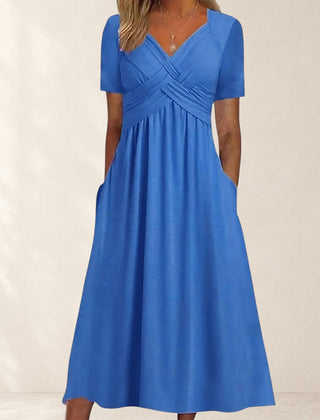 Midi Dress with Tummy Control