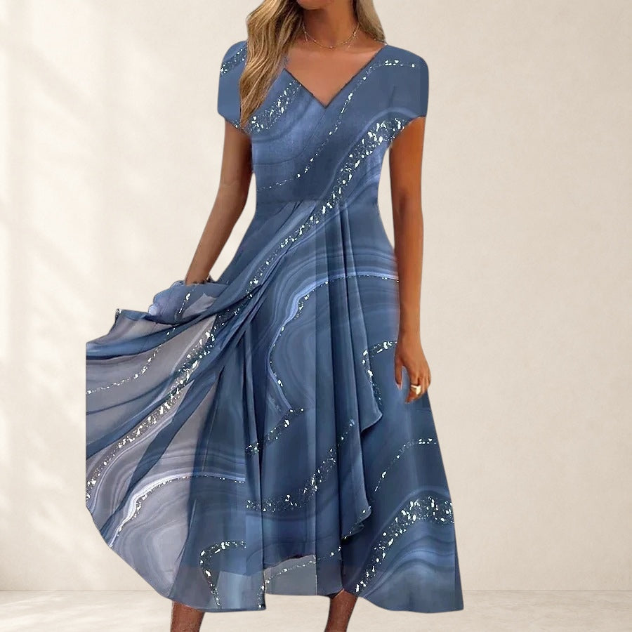 Flowing Midi Dress
