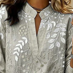 Botanical Print Blouse