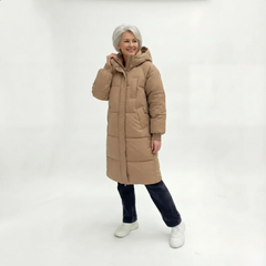 Classic Hooded Long Puffer Jacket