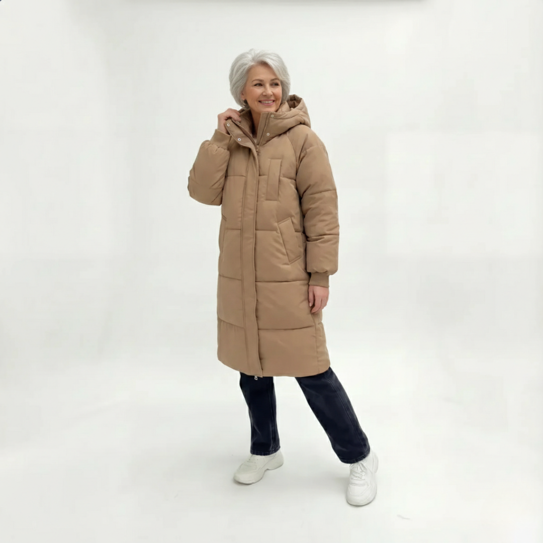 Classic Hooded Long Puffer Jacket