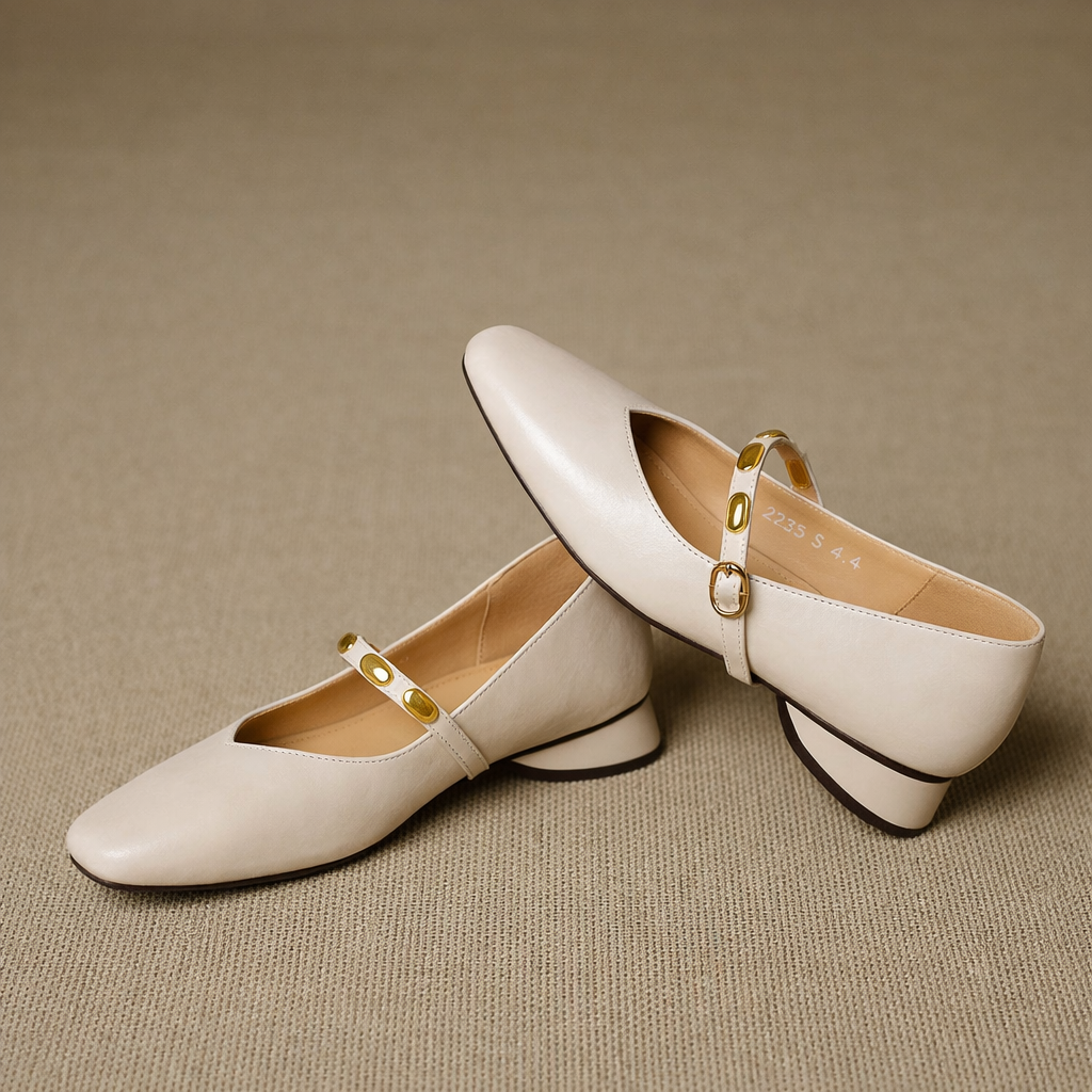 Genuine Leather Flats