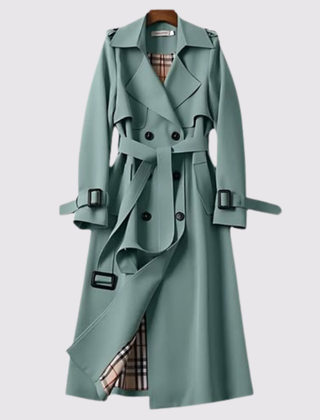 Tavia | Elegant Timeless Belted Trench Coat