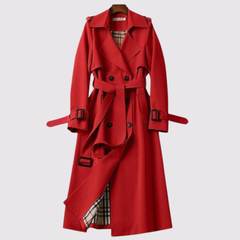 Tavia | Elegant Timeless Belted Trench Coat