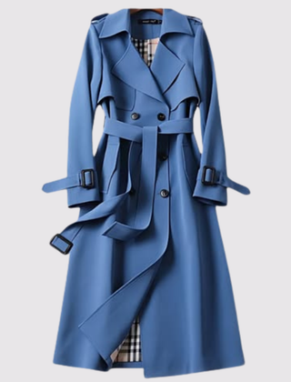 Tavia | Elegant Timeless Belted Trench Coat