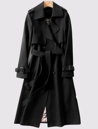 Tavia | Elegant Timeless Belted Trench Coat