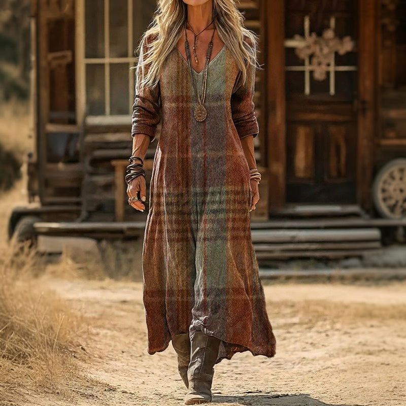 Easy Wear Long Silhouette Dress