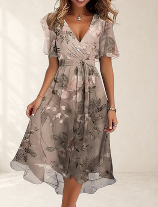 Summer Dress With Belly Cover