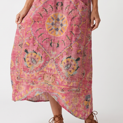 Clara | Printed Midi Dress with Pockets
