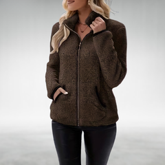 Soft-Touch Zip-Up Jacket