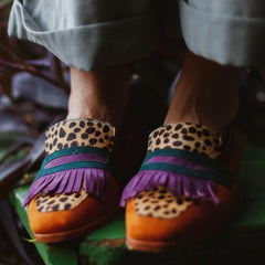 Moccasins Glossy Effect
