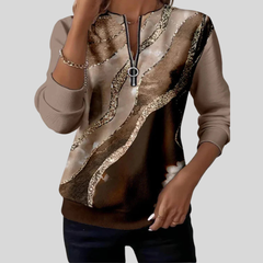 Vintage Print Sweatshirt