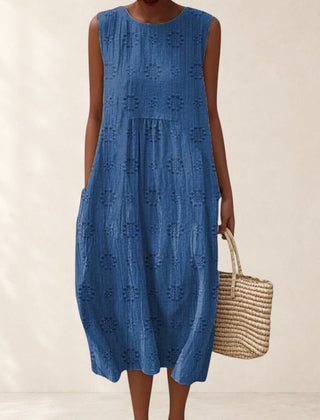 Elegant Dress with Pockets