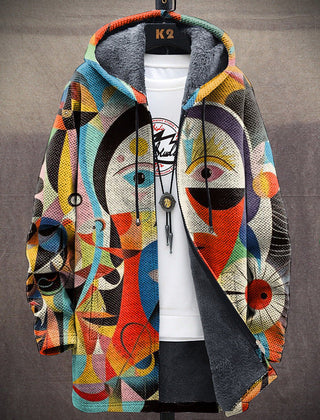 Luxurious Art-Inspired Hoodie