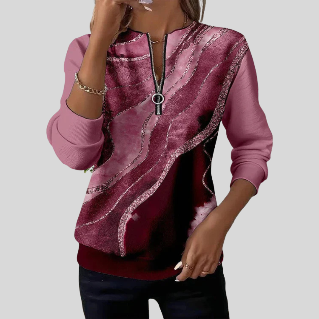 Vintage Print Sweatshirt