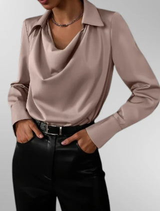 Elegant Satin Blouse