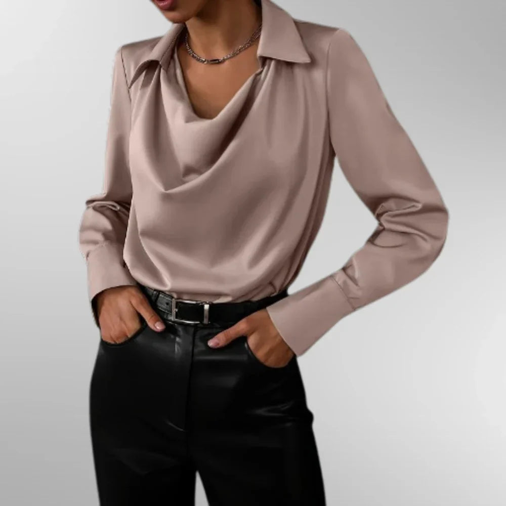 Elegant Satin Blouse